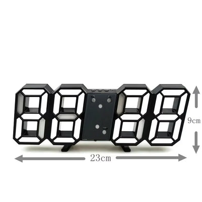 3D LED Digital Clock USB