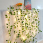 Flower Leaf String Lights Battery Powered 3V