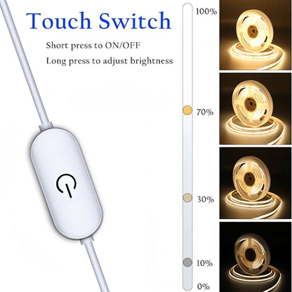 LED COB LIGHT STRIP 5V 1-5M